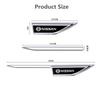 AUW3  Car Door Side Fender Blade Logo Emblem Badge Decal Sticker For Nissan Rogue Pathfinder X-Trail GTR Note Qashqai Juke Patrol