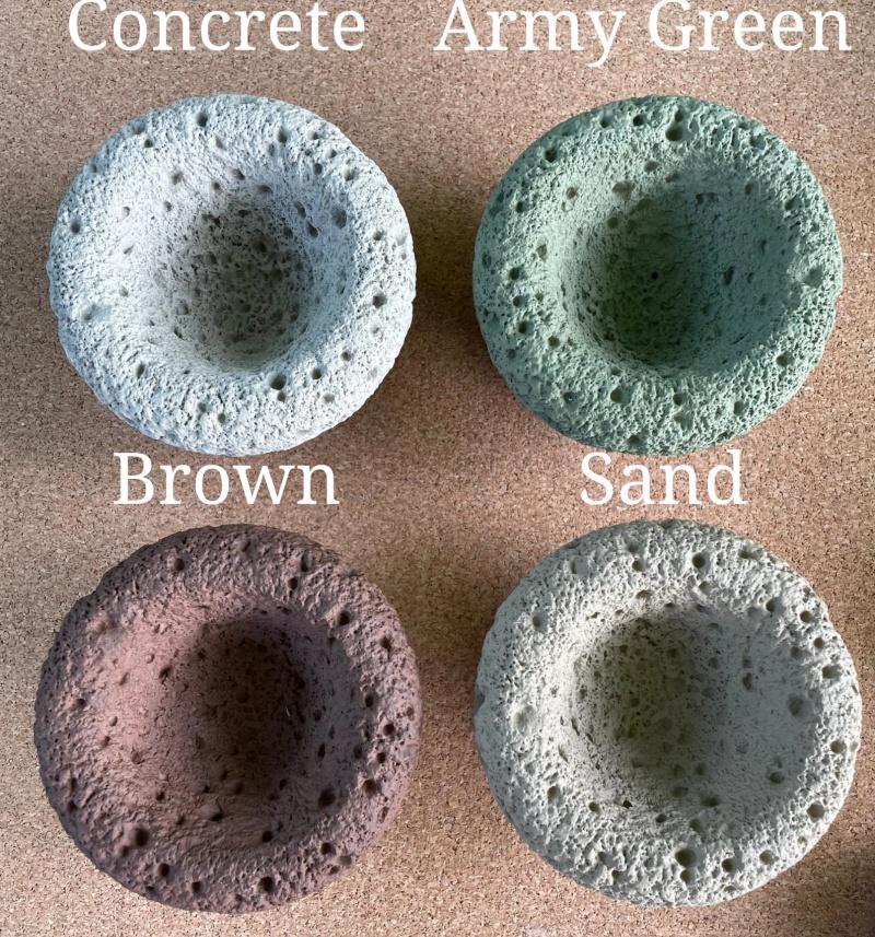 Concrete Palo Santo Burner Lava Rock Style Boho Natural Decor Handmade Sage Burner Bowl Candle Holders