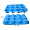 Forma de Silicone para Muffin Mini Cupcake Maker 6 E 12 Cavidades Forma de Assar Para Quiches Caseiras Frittatas Bandeja de Muffins Forma Ferramentas de Cozinha