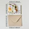 Creative Watercolor Flowers 3D Pop-up Card with Envelope - Perfect for Valentine's Day, Birthday, or Special Blessings