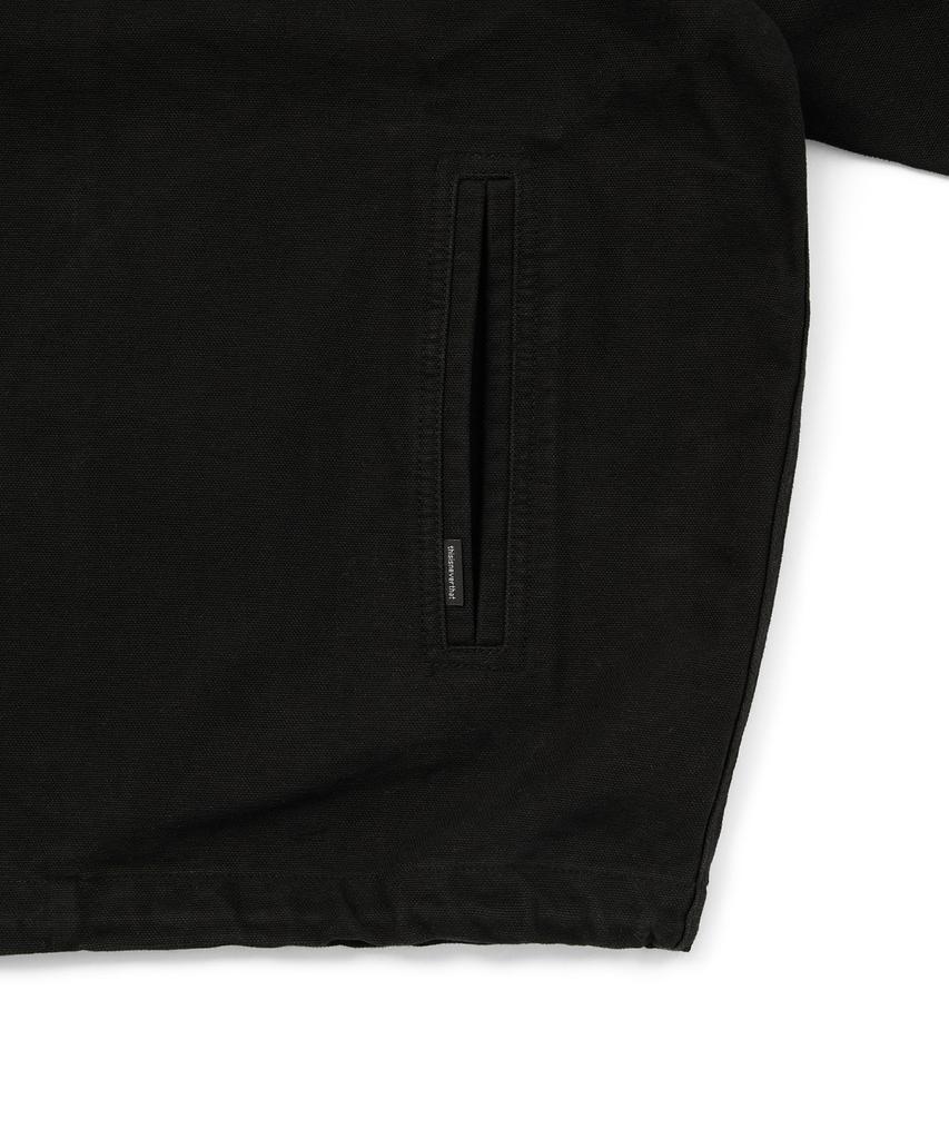 THISISNEVERTHAT Canvas Hooded Jacket Black