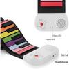 49 Keys Musical Keyboard Portable Silicon Hand Roll Up Piano Electronic Keyboard Organ for Children Music Lover