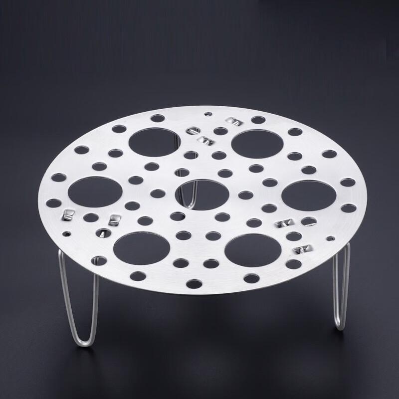 

Zhi Shi Multi-functional Foldable Stainless Steel Egg Steaming Rack (4-Pack)