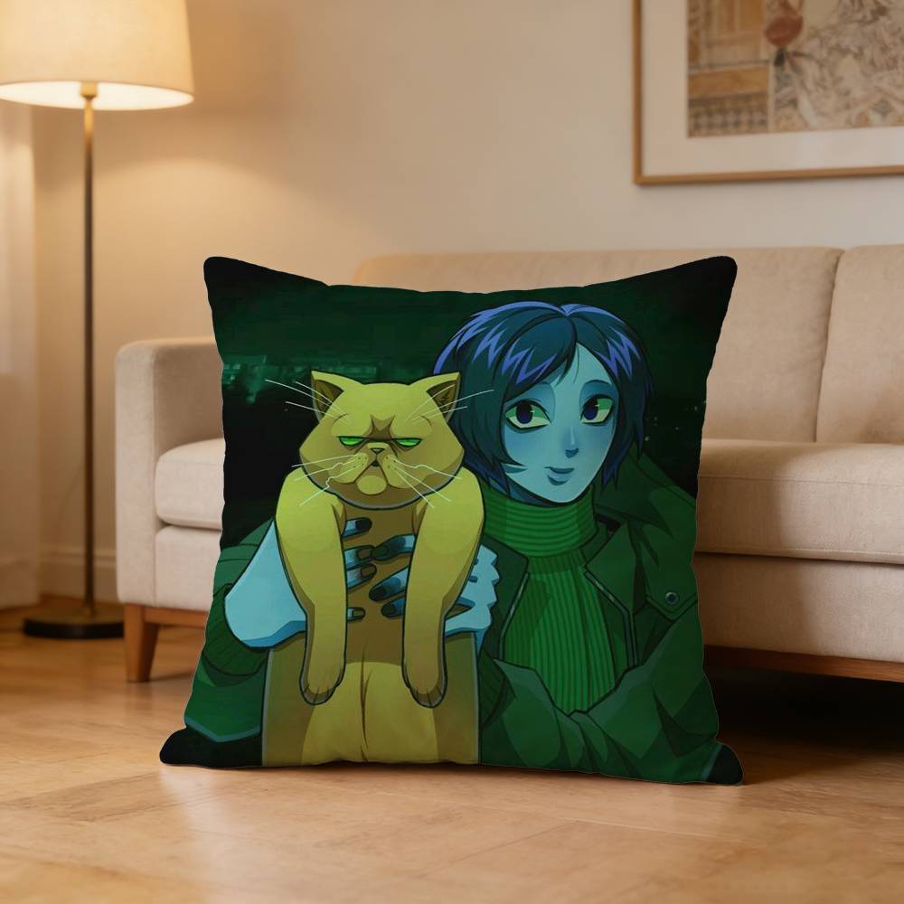 

No Im Not a HHumansS Pillow Case Pattern Printed Pillowcase For Living Room Sofa Cushion Cover 30x30cm