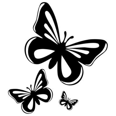Waterproof Butterfly Car Styling Stickers Window Bumper Vehicle Decal Decor