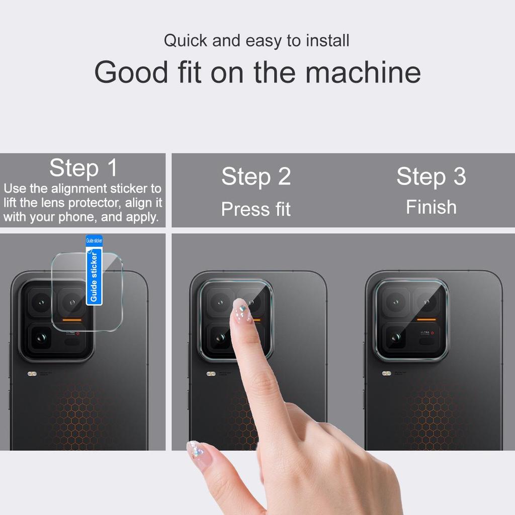 For iQOO 15 Ultra 5G Glass IMAK High Definition Integrated Thin Glass Lens Film