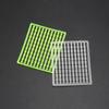 10Cards/Lot 1000Pcs Carp Fishing Hair Stops For Bait Dumbell Shape Small Fishing Bobber Stop Bead Fishing Tackle