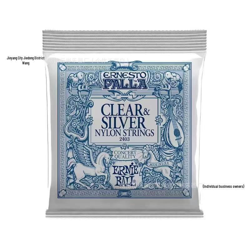 EB Big Eagle Nickel-Plated Electric & Classical Guitar String Set