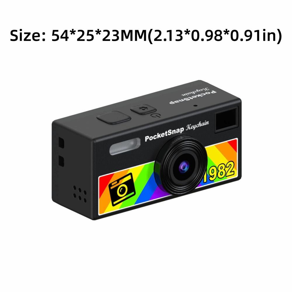 Retro Mini Klíčenka Palec Fotoaparát Taška Přívěsek Palec Fotoaparát Klíčenka Nový Batoh CCD Digitální Fotoaparát