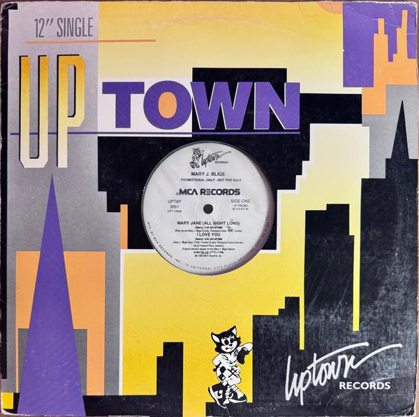 

12inch Record MARY J BLIGE - Mary Jane (All Night Long) (Remix) UPT8P3551PROMO Uptown Records 1995 US Rap & Hip-Hop/R&B Used