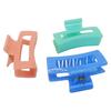 Hair Clips Clamps Large Claw Jaw Clips Hairdressing Clips Set 3pcs