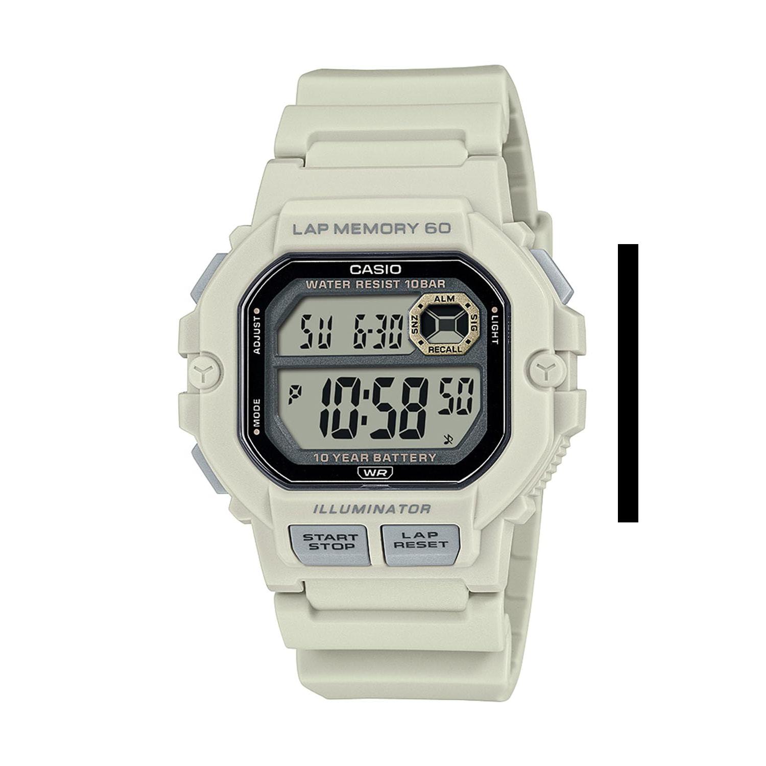 [CASIO] Мужские часы цвета слоновой кости Casio Collection WS-1400H-8AJF Японская модель