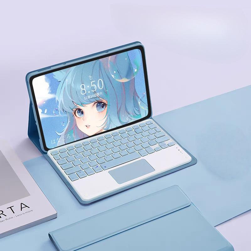 Case for Xiaomi Pad 8/8 Pro 11.2-inch (2025) with Detachable English Touchpad Keyboard
