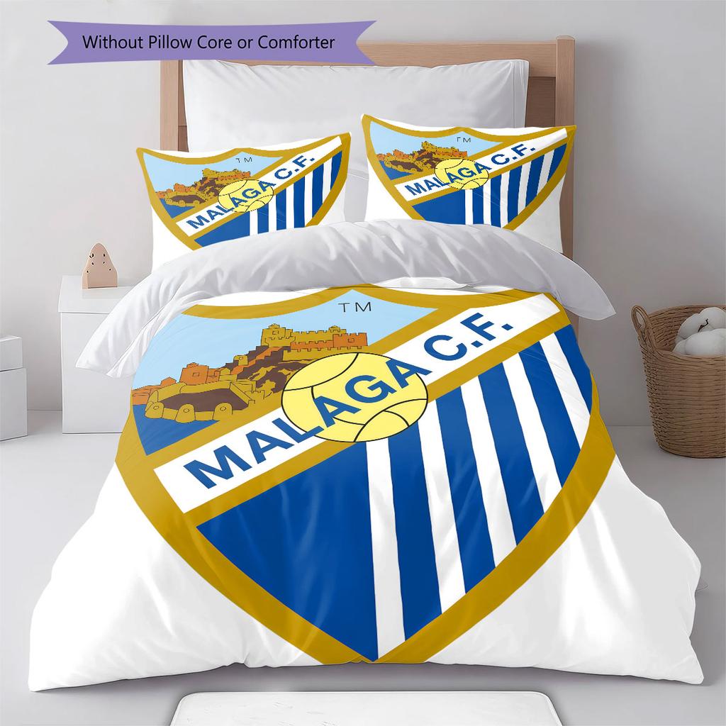 Málaga Bedding Quilt Set Quilt Cover Pillowcase Home Decoration Birthday Gift (1 * duvet cover + 2 * pillowcase, without core)