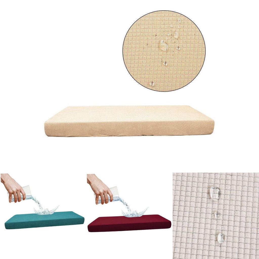 Waterproof Sofa Seat Cushion Cover Stretchy And Soft Material Choose From 13 Colors