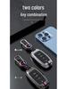 Compatible Metal Key Case for Kia Models: 19 K3, 13-17 K5, KX3, KX5, Furui Di, K4, K2, KX7.