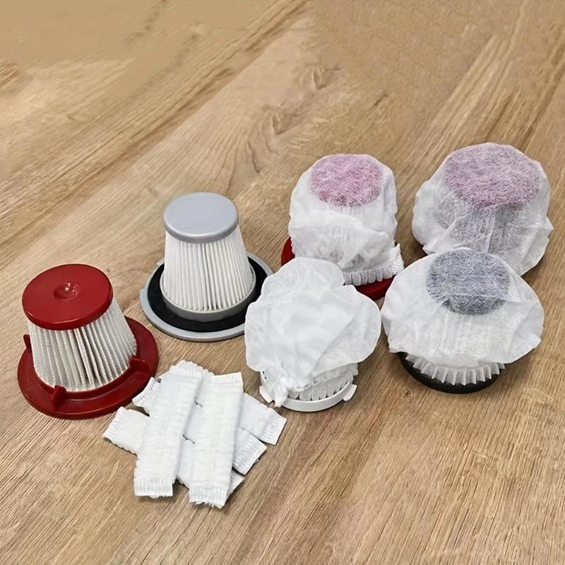 120/60/30 Stück Einweg-Staubsauger-Filterelement-Schutzabdeckung - Waschbares Vlies für Handstaubsauger