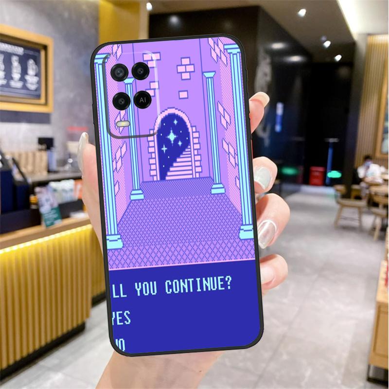 ART PIXEL AESTHETIC INDIE GEEK Case For Oppo A5 Pro A15 A17 A57 A77 A60 A80 A40 A18 A38 A58 A78 A98 A96 A76 A16 A94 A74 A54