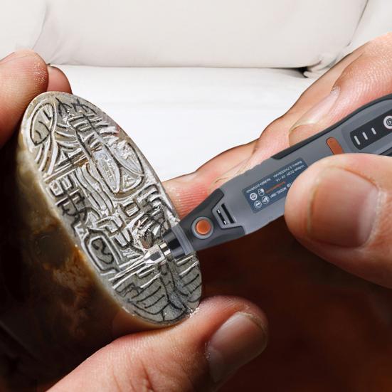 Kablosuz Döner Alet 2200mAh Pil USB Şarj 3 Hızlı Ayar Hafif Taşlama Makinesi Değişken Hızlı Döner Alet