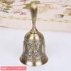 Large Vintage Metal Hand Bell School Dinner Shop Tea Bell Metal Pendant Craft Decoration Wedding Church Decoration Alarm Clock