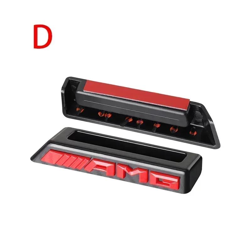 

New For Mercedes Benz 1pc ABS AMG grill grille emblem Grille Sticker Emblem Badge Sticker For AMG Mercedes-Benz W463 W464 W461 G