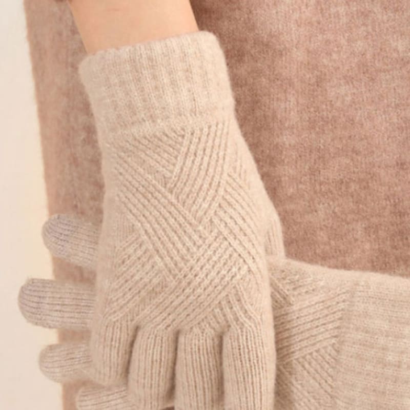 

LALA Вязаные перчатки-флис Holgarment Z Black