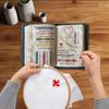 1 Set Stickbücher DIY-Stichbücher Exquisite Stick-Nähbücher für Anfänger und Stickbegeisterte