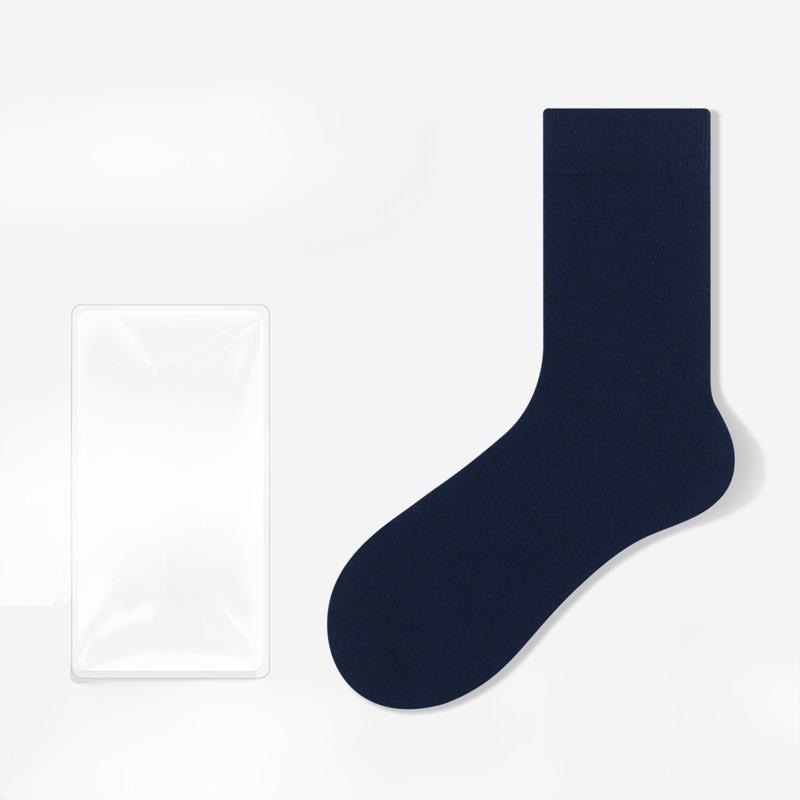 Male Autumn and Winter Warm Antibacterial Deodorant Cotton Wool In The Tube Socks