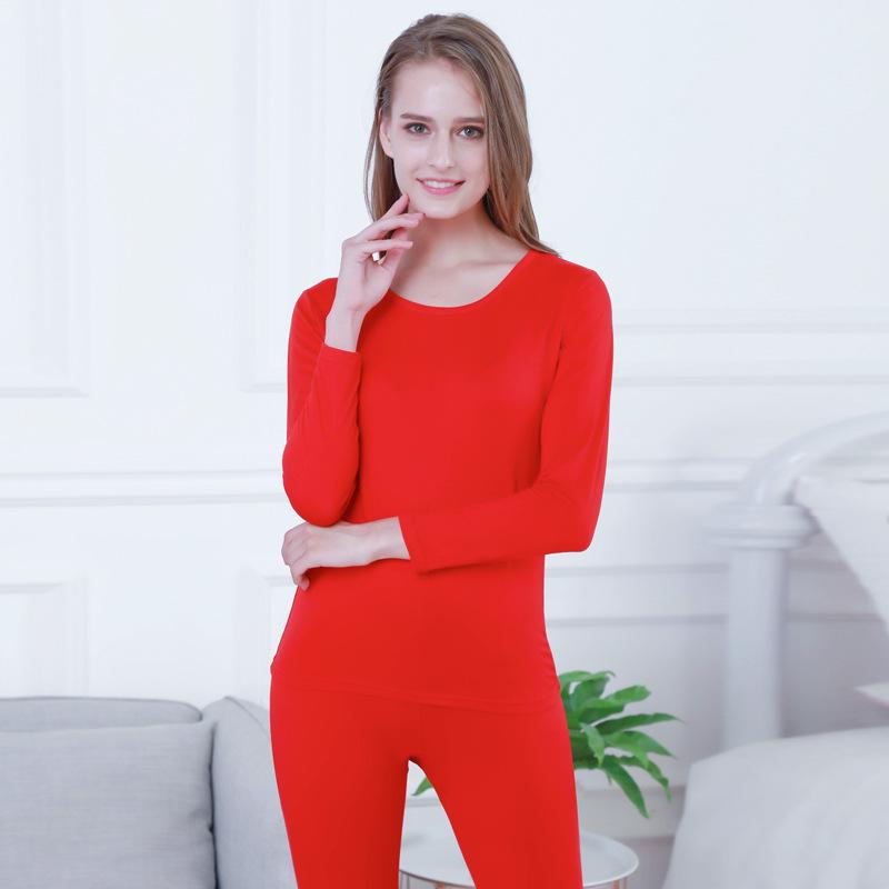 1 Set(shirt+pants) Couples Sexy Seamless Stretch Thermal Underwear Sets Unisex Thin Slim Long Johns
