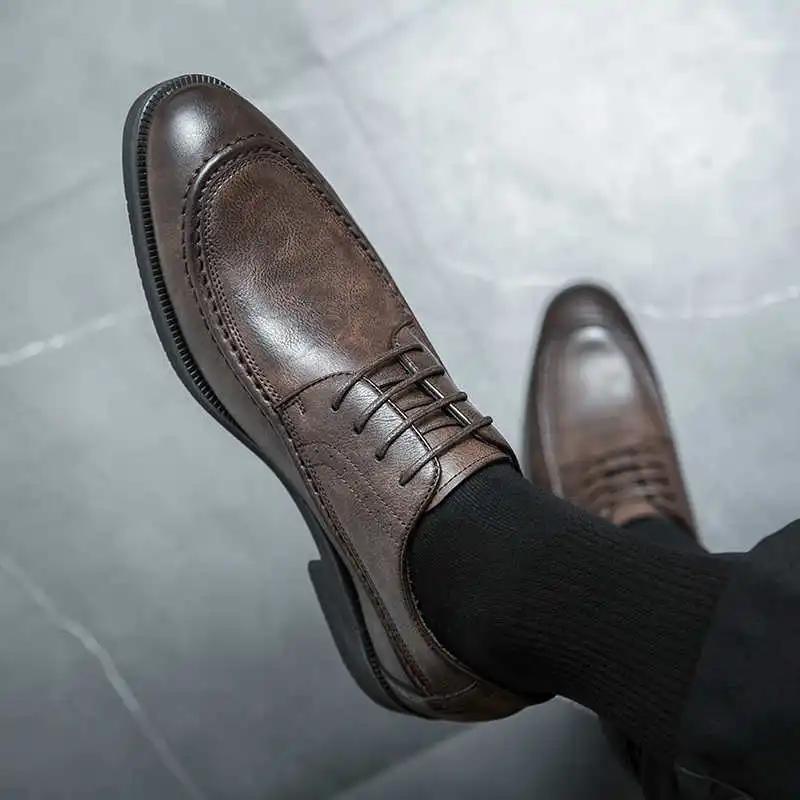 Fashion Thin Heel Thick Heel Breathable Sneakers Men Training Shoes Men Outdoor Mens Tennis Sports Losfers New Shors Loufers