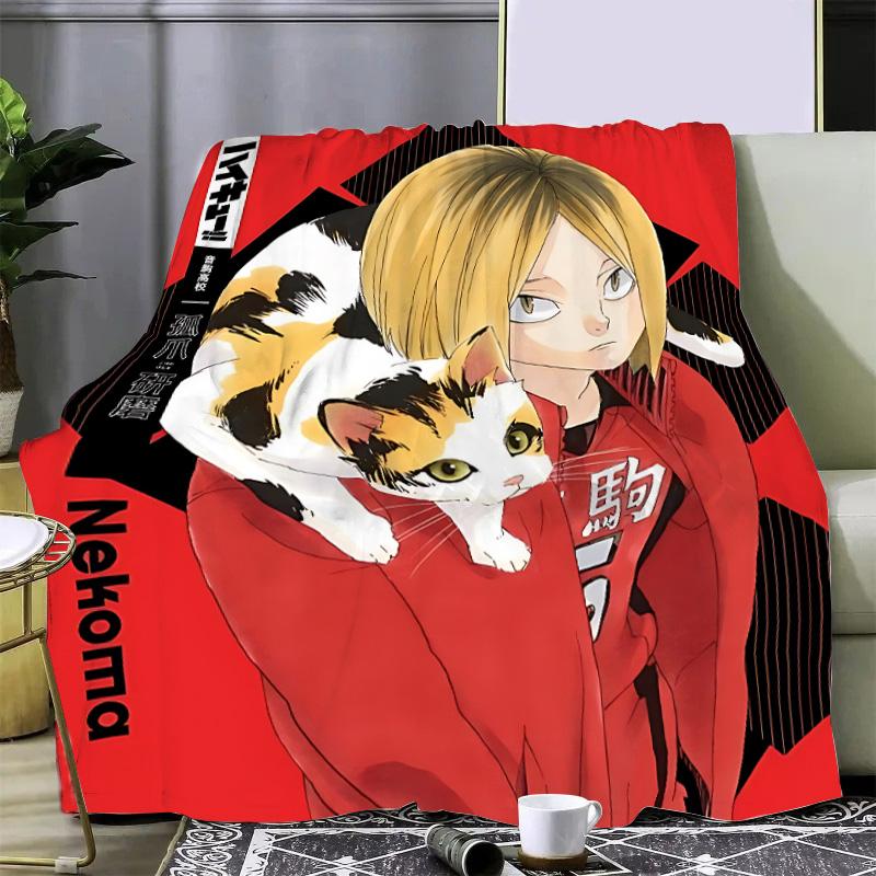 Hot Anime Haikyuu! Printed Blanket Picnic Blankets Warm Blanket Soft and Comfortable Blanket Home Travel Birthday Gift
