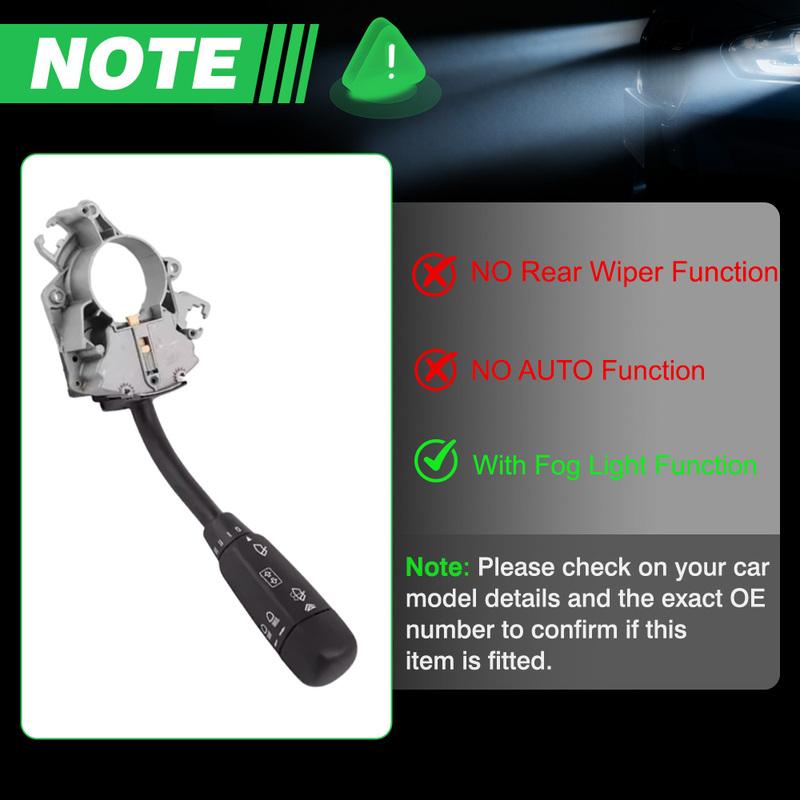 2105450110 Turn Signal Indicator Switch Wiper Stalk Steering Column Switch for Mercedes-Benz E-Class W210 1995-2003 A2105450110