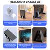 Desk Vertical Laptop Stand Desktop Organization Space-Saving Design Abs Plastic Notebook Holder Support Tablet Stand