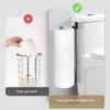 Black Self-Adhesive Toilet Paper Holder - No-Drill Wall Mount, Bathroom Storage with Towel Bar for Kitchen & Bathroom Organization