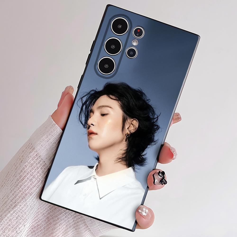 A-Agust D Yoongi S-Suga Phone Case For Samsung S Series S21 S22 S23 S24 S25 FE Plus Ultra TPU Soft To Skin-friendly Case