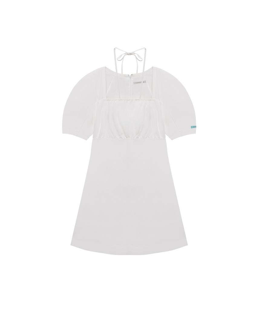 Instant Punk Strap Square Neck Mini Dress