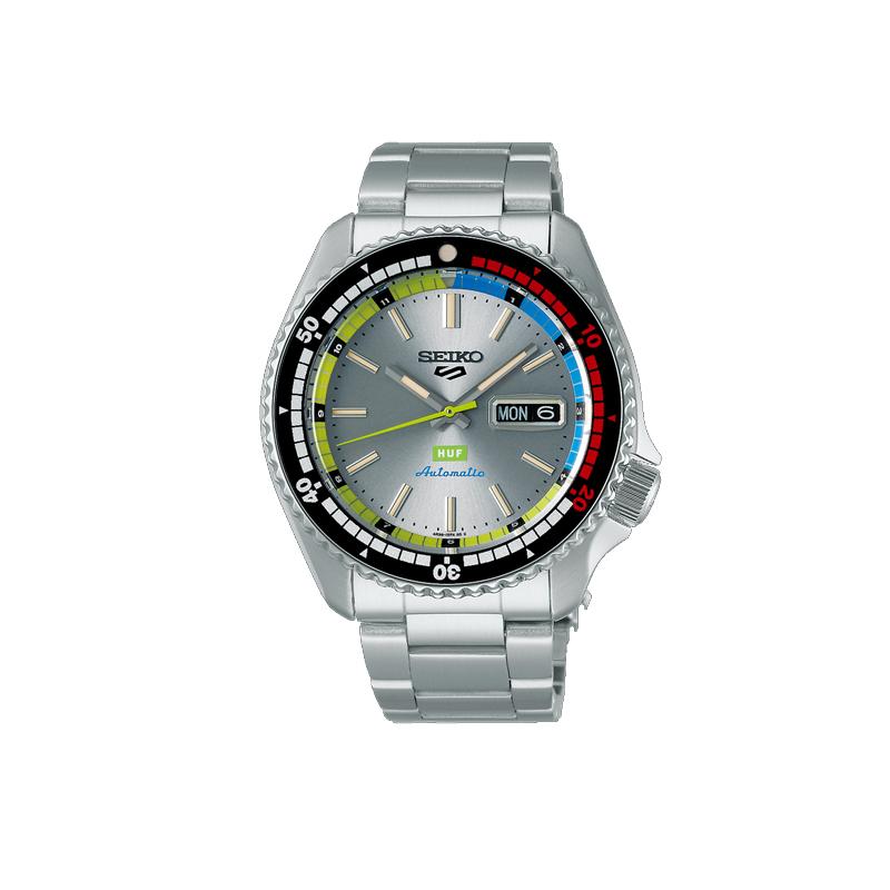 

SEIKO 100m Water Resistant Automatic/Manual Mechanical Movement Stainless Steel Strap Watch 42.5mm SRPL33 Silver Dial