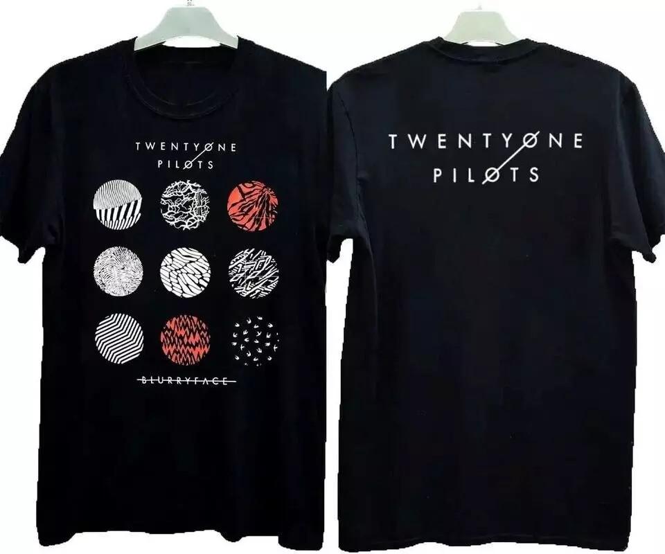 Pilotss Band Blurry Face T-Shirt, Pilotss Band T-Shirt