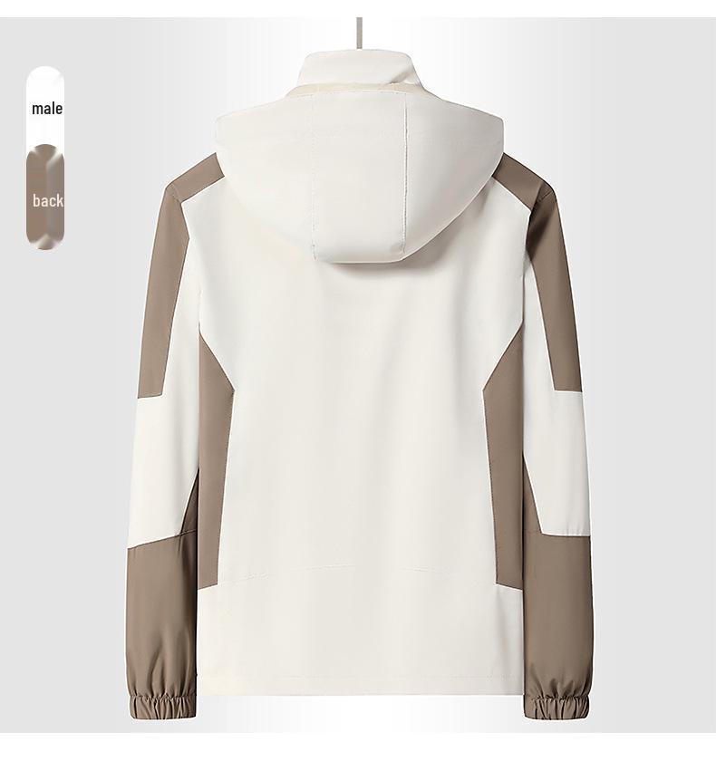 Unisex Waterproof Windproof Rain Jacket for Spring/Autumn - Lightweight Outdoor Travel & Mountaineering Coat