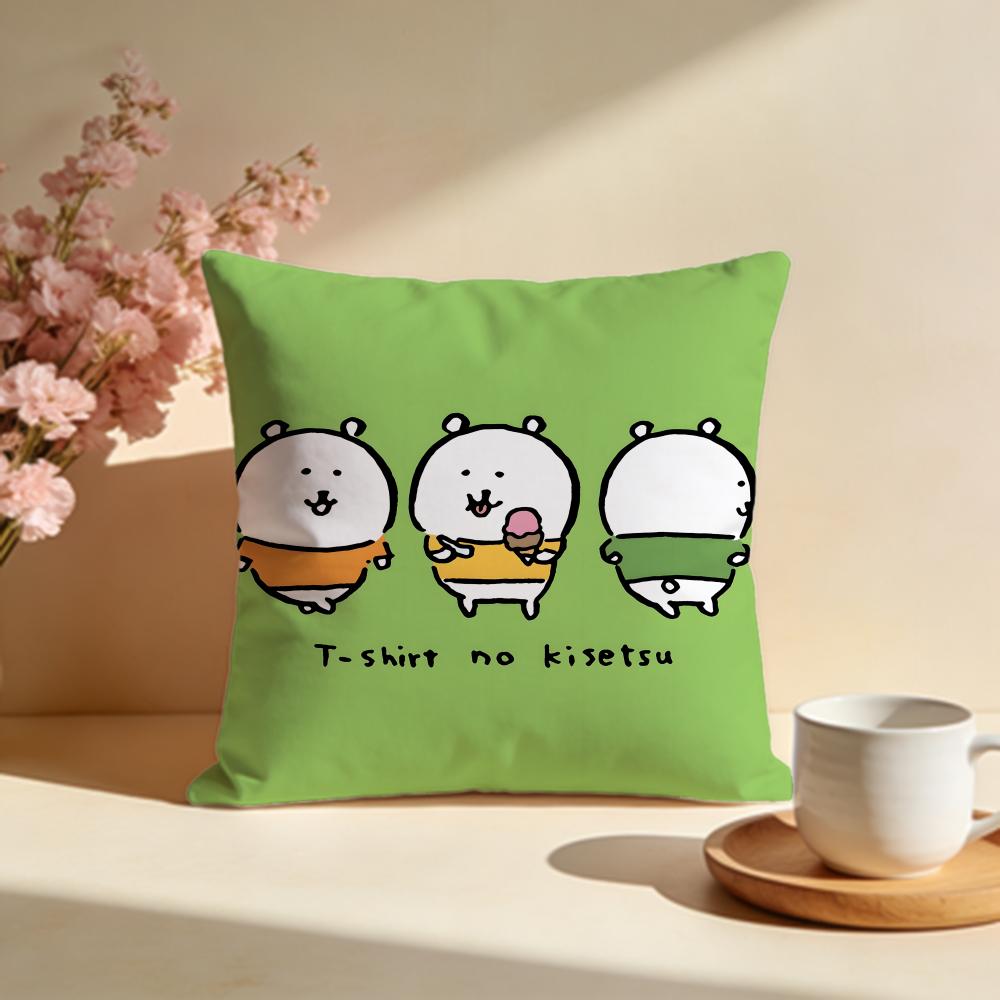 Popular NNagano Bearable Cushion Cover Stylish Washable Pillow Cover Ideal for Couch Bedroom Car Decoration