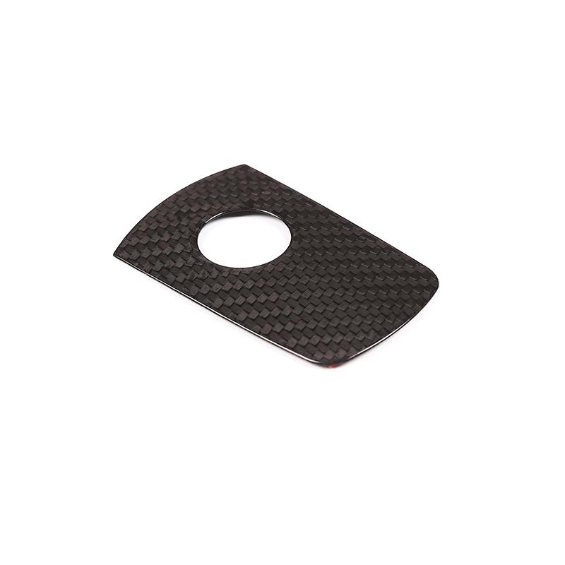 Real Carbon Fiber Passenger Storage Box Decoration Trim For BMW F30 3 Series F80 F82 F83 M3 M4 2014-2018 Accessories