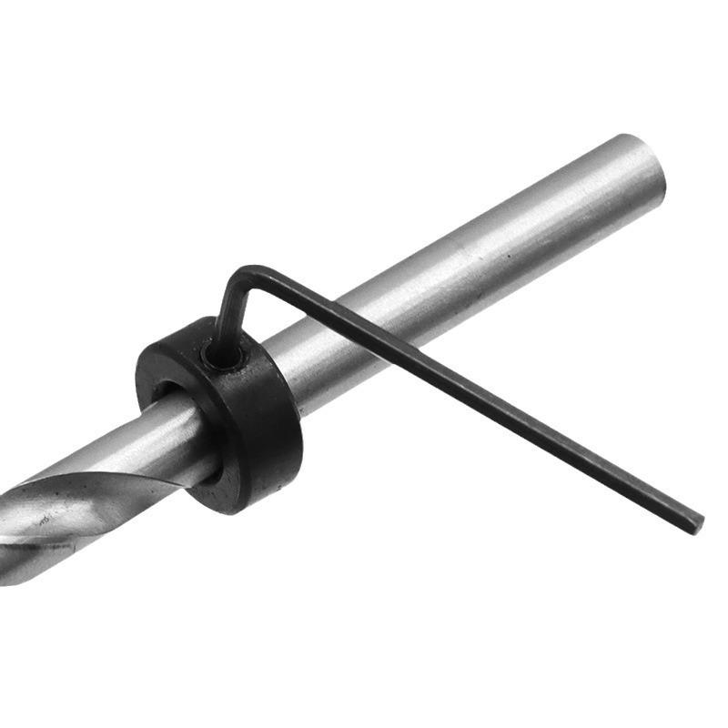 Pocket Hole Jig with High-Speed Steel Step Drill Bit, 9.5mm