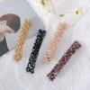 Korean Crystal Spring Hair Clips Pins Barrettes For Women Girl Headband Fashion Simple Hair Accessories Headwear