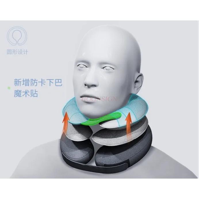 Inflatable cervical traction device, medical neck protection, pillow neck support, neck forward tilt correction device