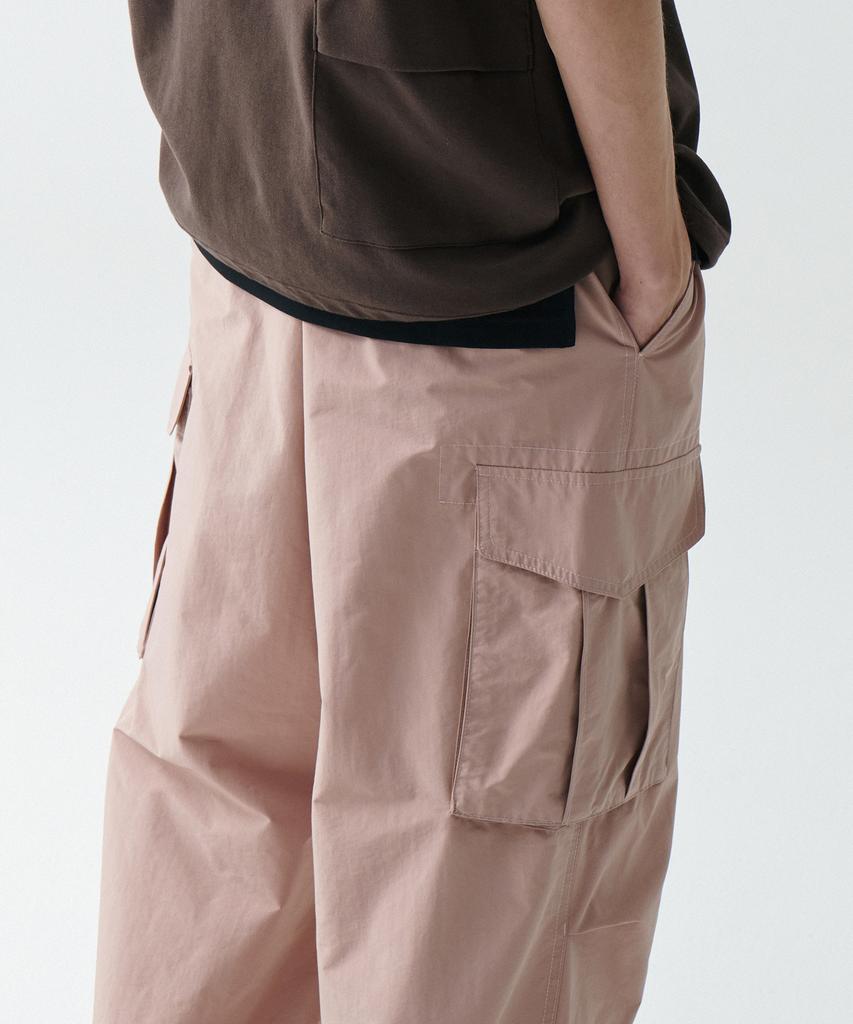 MUSINSA STANDARD [City Leisure] Np Wide Belted Cargo Pants [Desert Pink]
