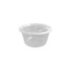 Disposable Round Bowl with Lid, 450ml