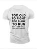 Unisexs Vintage Funny Letter Sarcastic Humor Print T Shirt Summer Oversize Tee Unisex Streetwear Breathable Comfortable Clothing