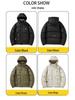 Winter 2024 Men's Fashion Hooded White Duck Down Jacket for Couples