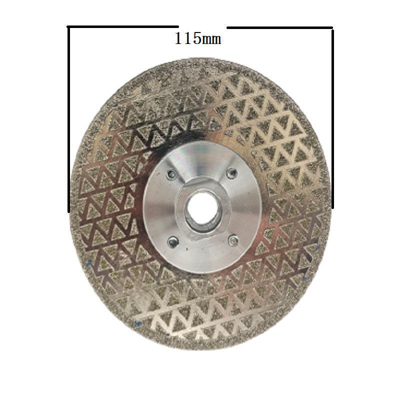 Double-Sided Electroplated Diamond Saw Blade for Marble & Granite with M14 Flange