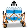 Carry Skládací Carry Velkokapacitní velká nosnost Dodává se s odnímatelnou střechou vozu, vozík, One-Touch Convergence, Outdoor, Pneumatiky, 127L, 120kg,